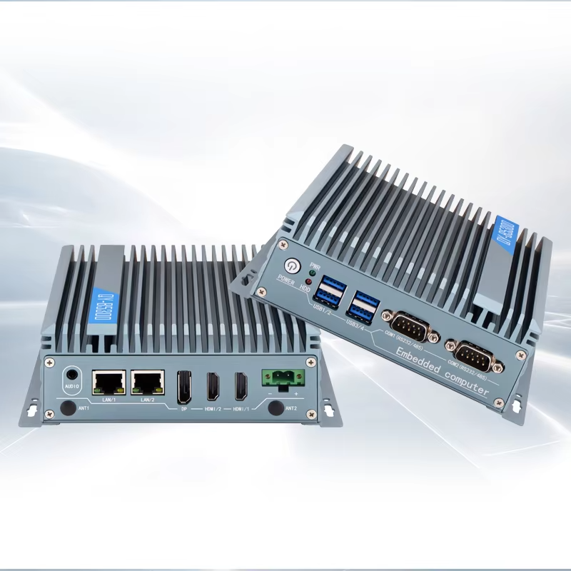 Fanless Industrial Pc Rs485 Core I7 - คอมพิวเตอร์แบบกล่องสำหรับงานอุตสาหกรรม ใช้หน่วยประมวลผล Intel Core i3, i5,