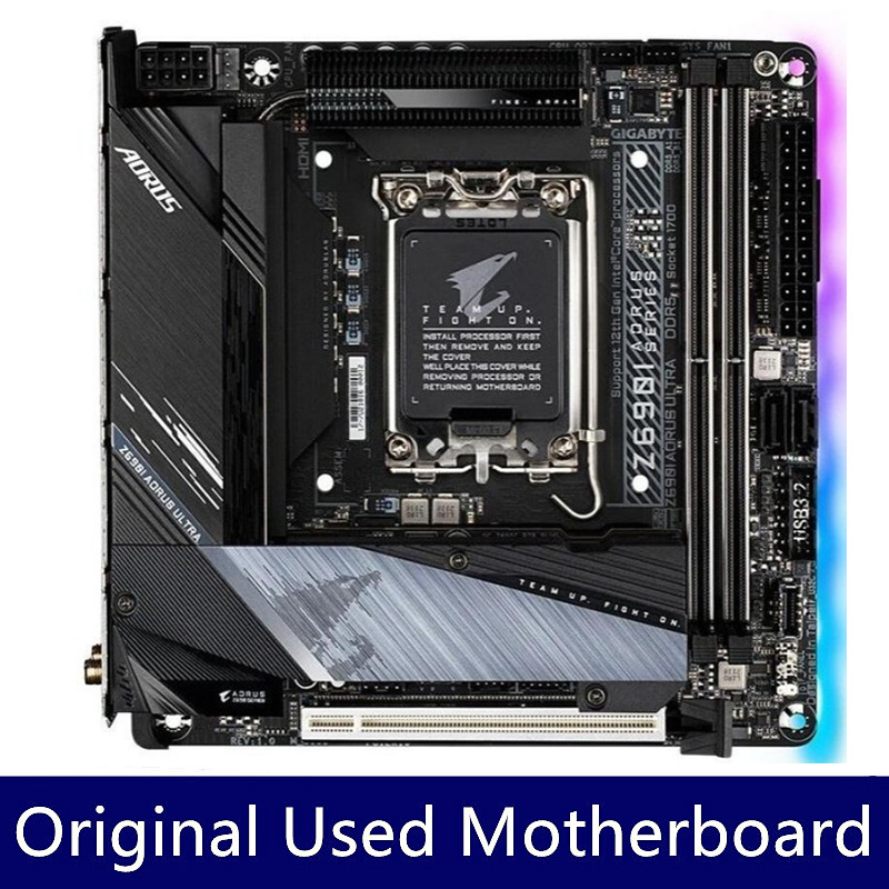 Lga1700 Itx Motherboard Ddr5 - เมนบอร์ดเดสก์ท็อป Gigabyte Z690I AORUS ULTRA LGA1700
