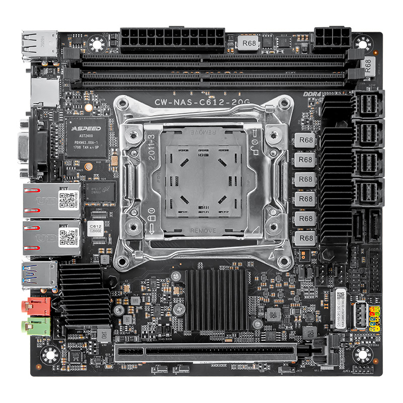 เมนบอร์ดเซิร์ฟเวอร์ NAS ขนาด M - Nas Motherboard 8 Sata Mini Itx บทวิจารณ์และราคา