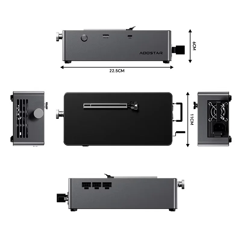 AOOSTAR AG01 AG02 แท่นวางการ์ด - Oculink Egpu Mini Pc บทวิจารณ์และราคา