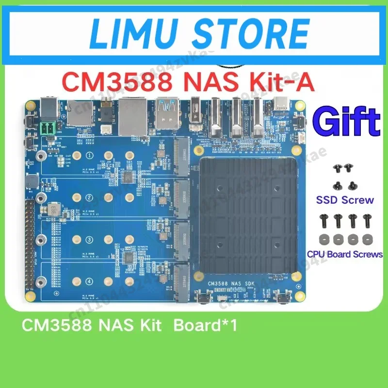 บอร์ดพัฒนาสาธิต CPU RK3588 4xP - Rockchip Rk3588 Development Board บทวิจารณ์และราคา