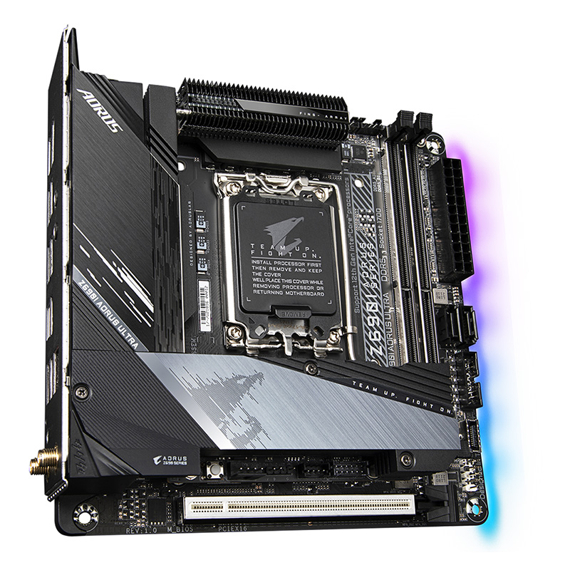 เมนบอร์ดเดสก์ท็อป Gigabyte Z69 - Lga1700 Itx Motherboard Ddr5 บทวิจารณ์และราคา